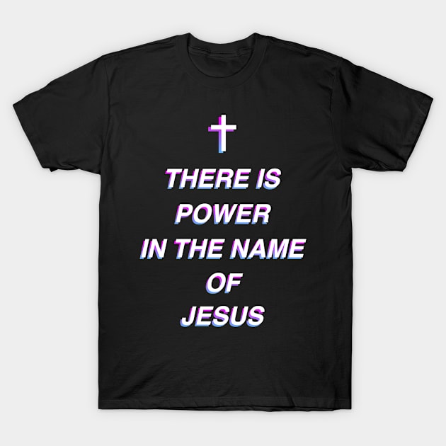 The Name Of Jesus | Christian God Graphic T-Shirt by MeatMan